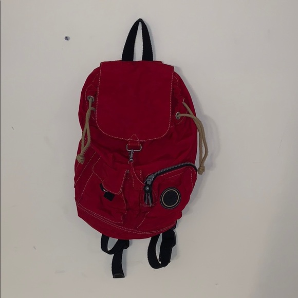 Kipling Handbags - Vintage Red Kipling Small Backpack
